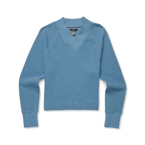 Atajo Long-Sleeve Waffle V-Neck – Women’s