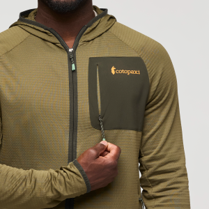 Otero Fleece Full-Zip Hooded Jacket – Men’s