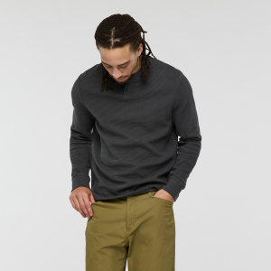 Atajo Long-Sleeve Waffle Henley – Men’s