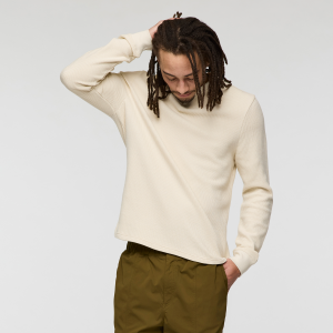 Atajo Long-Sleeve Waffle Henley – Men’s