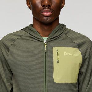 Otero Fleece Full-Zip Hooded Jacket – Men’s